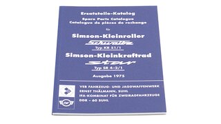 Ersatzteilkatalog fr Simson KR51/1, SR4-2, Star, Schwalbe