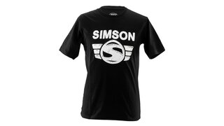 T-Shirt schwarz Motiv: Simson S