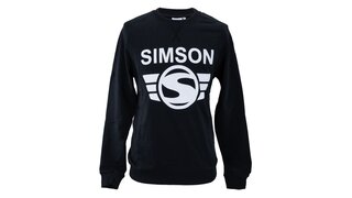 Herren-Sweatshirt schwarz SIMSON XXL