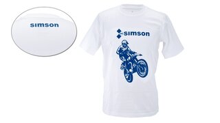 T-Shirt wei SIMSON Cross XXL
