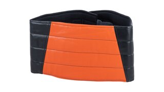 Nierengurt im DDR-Design schwarz/orange 96-104 cm