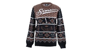 Strickpullover Ugly Sweater 3-farbig SIMSON XL
