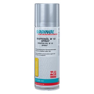 ADDINOL Waffenl W18 - 200 ml-Spraydose - Konservierungs- und Reinigungsflssigkeit