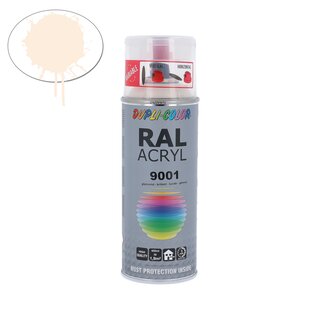 Dupli Color Acryl-Spray RAL 9001 Cremewei glnzend - 400ml