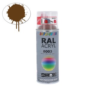 Dupli Color Acryl-Spray RAL 8003 Lehmbraun glnzend - 400ml