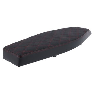 Tuning Sitzbank flach abfallend schwarz mit roten Karonthen S50, S51, S70