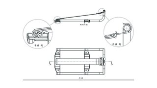 Gepäckträger grau (alte Ausführung) für Simson KR51, SR4-2,-3,-4