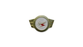 Warenzeichenplakette Emblem gold fr Simson KR51, SR4-
