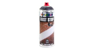 Dupli Color Rust Stop 4in1 - tiefschwarz - seidenmatt - 400ml Dose